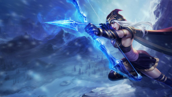 Winterblessed Ashe ❄️  League of Legends Custom Skin 