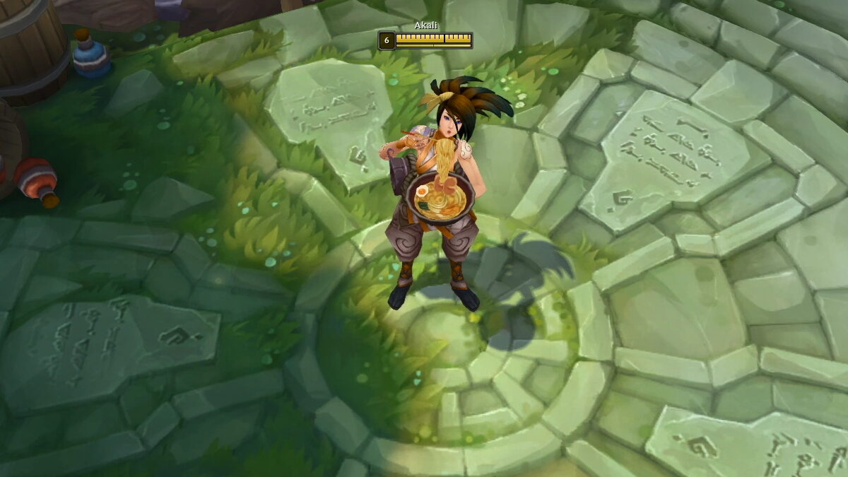 Old Akali w Voice - Custom Skin 